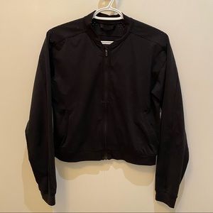 Lululemon Cropped Mesh Zip Up Jacket